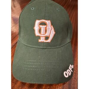 Old dominion Freight Line ball cap men's Green Varsity Embroidered New 101C